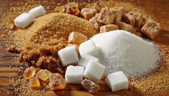 different types of sugar