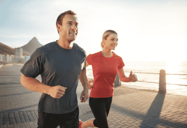 people running