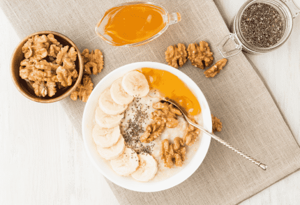 bowl of granola